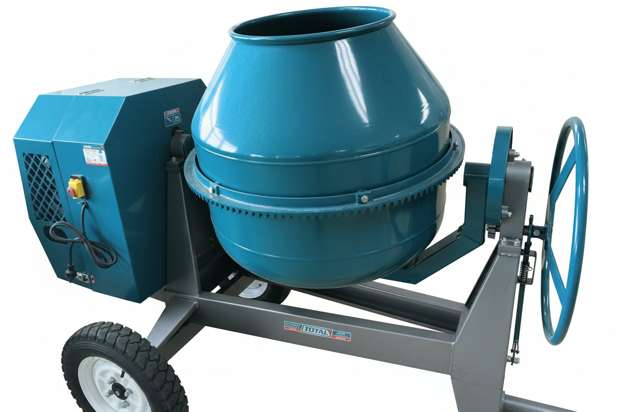 TOTAL Electric Concrete Mixer 350L TCM3506-1