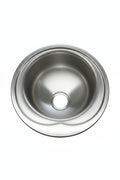 Boloco Sink Round S/S 304 Single Bowl 490x180mm Hks-Bl830B