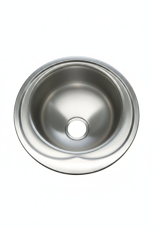 Boloco Sink Round S/S 304 Single Bowl 490x180mm Hks-Bl830B