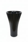 Basin Crowny Black Pedestal