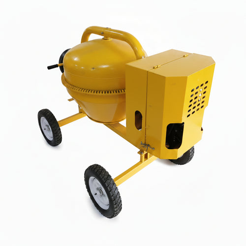 Concrete Mixer 500L Diesel 10HP Air-Cooled 4 Wheels Devox CM-4C500