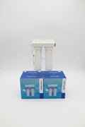 INOX Twin Under-Sink Water Filter System with Faucet