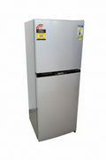 Geepas Top Mount Fridge 2 Door 202L Silver