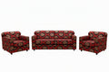 Fabric Sofa – Disco (3-Seater, Floral Upholstery)