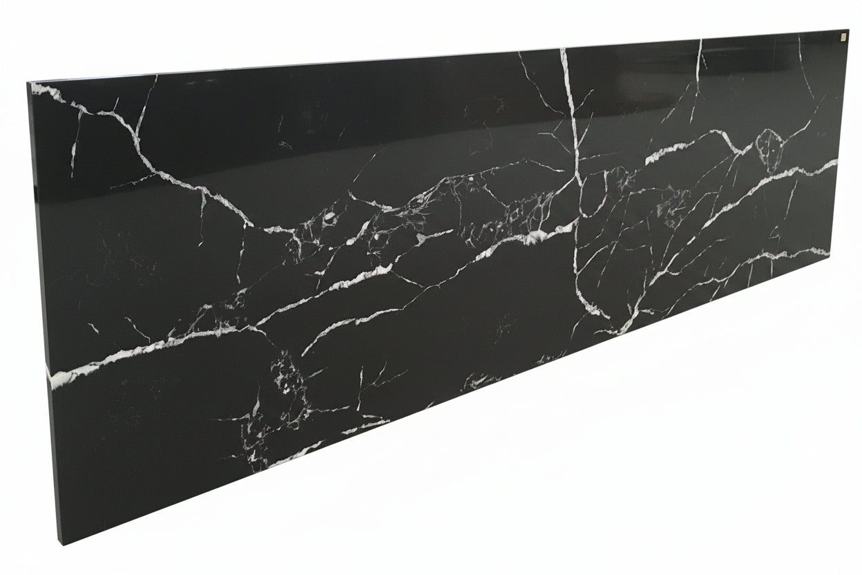Quartz Benchtop Slab – Monte Nero, 3100 x 800 x 20mm