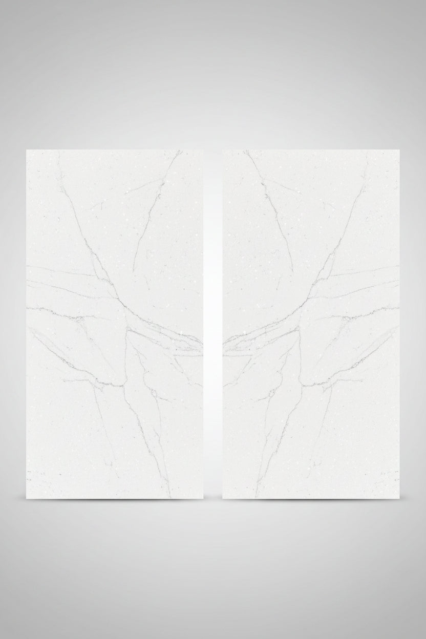 Quartz Benchtop Slab – Sparkly White, 3000 x 600 x 20mm