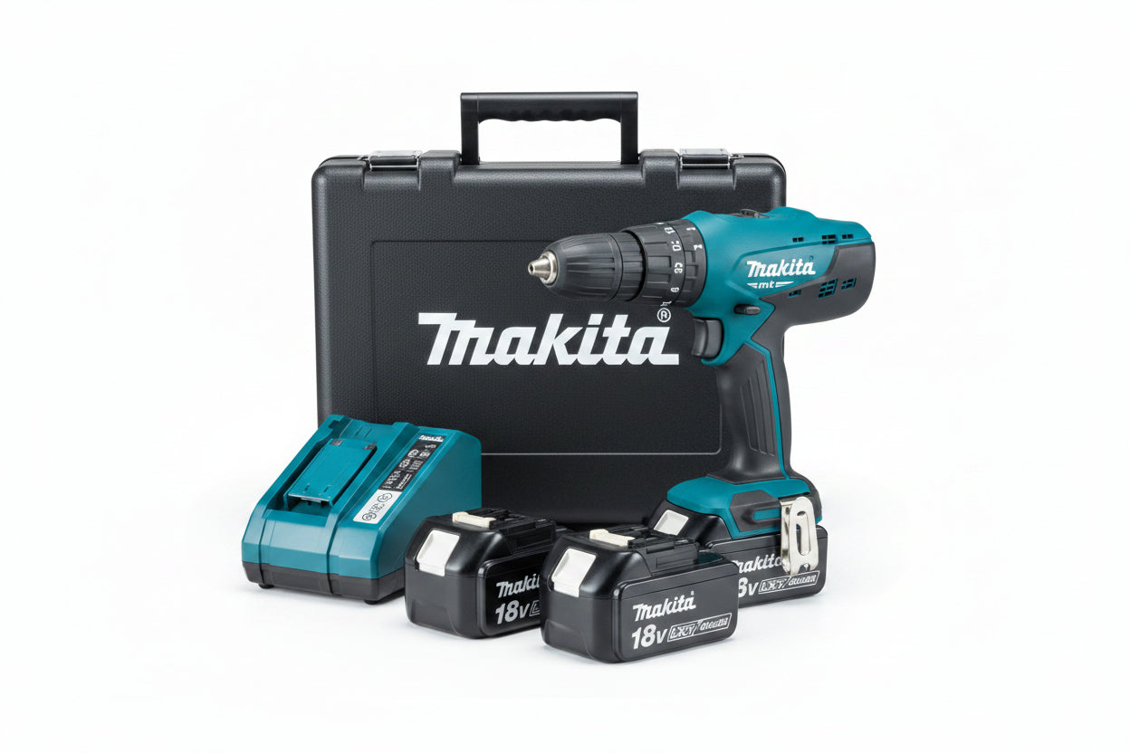 Makita MT Series Hammer Driver Drill 18V (M8301D003)