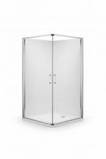 Loen Rectangular Shower Cubicle 1200x800x1950mm with Shower Tray — Complete Set